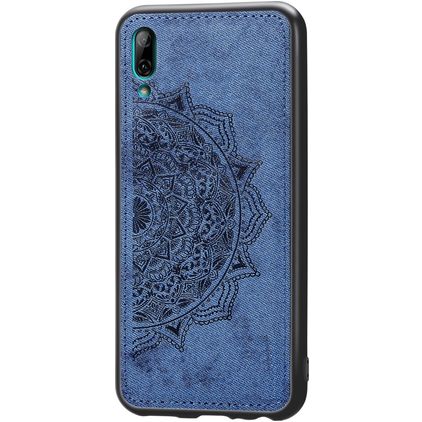 Mobigear Mandala Coque Huawei Y7 Pro (2019) Coque arrière Rigide - Bleu