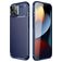 Mobigear Racing Coque iPhone 14 Pro Max Coque arrière en TPU Souple - Bleu