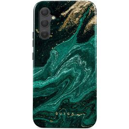 Burga Tough Coque Samsung Galaxy A35 Coque arrière Rigide Anti-Chocs - Emerald Pool