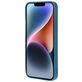 Mobiparts Coque iPhone 14 Coque arrière en Silicone - Blueberry Blue