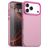 Mobigear Crystal Coque iPhone 17 Pro Coque arrière Rigide - Rouge