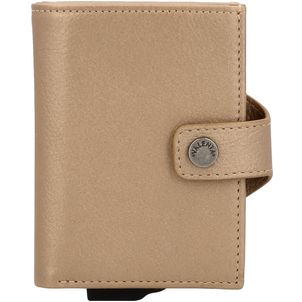 Valenta Card Case Plus Porte-cartes - 8 cartes - Metallic Sand