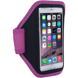 Mobigear Brassard Téléphone iPhone 6s Brassard Coque de Sport en Neoprène - Magenta
