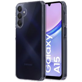 Mobiparts Classic Coque Transparente Samsung Galaxy A15 Coque arrière Rigide - Transparent