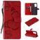 Mobigear Butterfly OPPO A94 5G Étui Portefeuille - Rouge