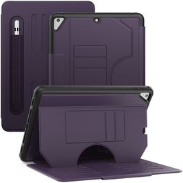 Mobigear Magnetic Folio Coque iPad Air 2 (2014) Etui + Porte-crayon - Violet