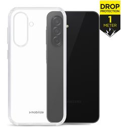 Mobilize Naked Protection Transparent Samsung Galaxy A26 Plastique rigide Coque arrière Antichoc - Transparent