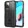 Mobigear Rugged Shield Coque Xiaomi Redmi 10 4G Coque arrière en TPU Souple Anti-Chocs - Noir