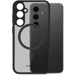 Mobilize Hybrid Coque Samsung Galaxy S24 Plus MagSafe Coque arrière Rigide Anti-Chocs - Noir