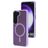 Mobiparts Hardcover Samsung Galaxy S23 MagSafe Plastique rigide Coque arrière - Satin Lila