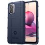 Mobigear Rugged Shield Coque POCO M5s Coque arrière en TPU Souple Anti-Chocs - Bleu