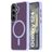 Mobiparts Hardcover Coque Samsung Galaxy S24 MagSafe Coque arrière Rigide - Satin Lila