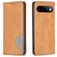 Mobigear Rhombus Slim Housse Google Pixel 11 Pro Etui - Cognac