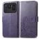 Mobigear Clover Housse Xiaomi Mi 11 Ultra Etui Porte-Monnaie - Violet