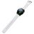 Mobigear Bumpy Bracelet Silicone Smartwatch Fermeture boucle ardillon - Connexion universelle de 20 mm - Blanc