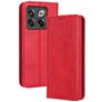 Mobigear Sensation Housse OnePlus 10T Etui Porte-Monnaie - Rouge
