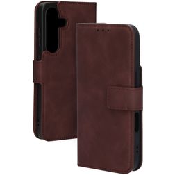 Mobiparts Classic Wallet Housse Samsung Galaxy S25 MagSafe Etui - Velvet Red