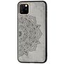 Mobigear Mandala Coque iPhone 11 Pro Max Coque arrière Rigide - Gris