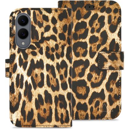 My Style Flex Wallet Housse Samsung Galaxy S25 Edge Etui Porte-Monnaie - Wild Leopard