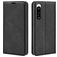 Mobigear Retro Slim Sony Xperia 5 IV Étui Portefeuille - Noir