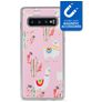 My Style Magneta Samsung Galaxy S10 TPU souple Coque arrière - Pink Alpaca