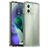 Mobigear Crystal Coque Transparente Motorola Moto G54 Coque arrière Rigide - Transparent