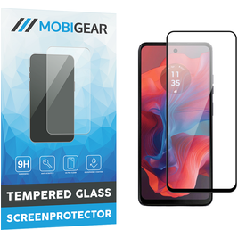 Mobigear Premium Motorola Moto G04 Verre trempé Protection d'écran - Compatible Coque - Noir
