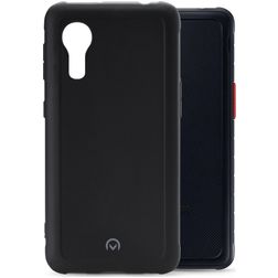 Mobilize Rubber Gelly Coque Samsung Galaxy Xcover 5 Coque arrière en TPU Souple - Matt Black
