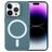 Mobigear Rubber Touch Coque iPhone 15 Pro MagSafe Coque arrière en Silicone - Vert