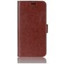 Mobigear Wallet Housse OPPO A91 Etui Porte-Monnaie - Marron