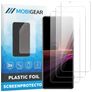 Mobigear Sony Xperia 1 III Protection d'écran Film - Compatible Coque (Lot de 3)