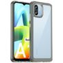 Mobigear Crystal Xiaomi Redmi A1 4G Plastique rigide Coque arrière Antichoc - Transparent / Gris