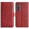 Mobigear Slim Magnet Housse Motorola Edge (2022) Etui Porte-Monnaie - Rouge