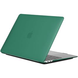 Mobigear Matte MacBook Pro 13 Pouces (2016-2023) Coque - Midnight Green - Model A1706 / A1708 / A1989 / A2159 / A2289 / A2251 / A2338