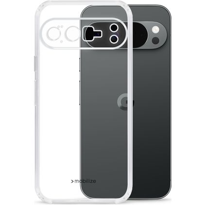 Mobilize Gelly Case Coque Transparente Google Pixel 11 Pro XL Coque arrière en TPU Souple - Transparent