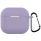 Mobigear Colors Coque Apple AirPods 4 Coque en Silicone Souple - Violet