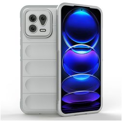 Mobigear Bumpy Xiaomi 13 TPU souple Coque arrière - Gris