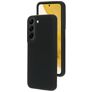 Mobiparts Coque Samsung Galaxy S22 Plus Coque arrière en Silicone - Noir