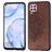 Mobigear Mandala Huawei P40 Lite Plastique rigide Coque arrière - Marron
