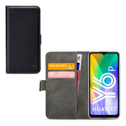 Mobilize Classic Gelly Wallet Housse Huawei Y6p Etui Porte-Monnaie - Noir