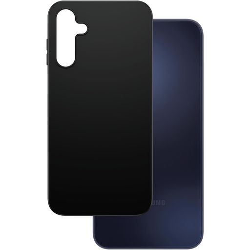 CARE by PanzerGlass Fashionable Coque Samsung Galaxy A15 Coque arrière en Silicone - Noir