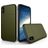 Mobigear Card Coque iPhone XS Coque arrière Rigide Anti-Chocs avec Porte-Cartes - Vert armée