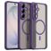 Mobigear Shockproof Samsung Galaxy S26 FE MagSafe Plastique rigide Coque arrière - Violet