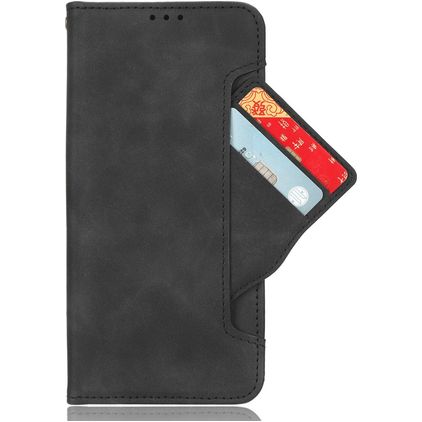 Mobigear Slide Wallet Housse OPPO Find X9 Etui Porte-Monnaie - Noir