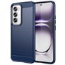 Mobigear Brushed Slim Coque OPPO Reno 12 Pro Coque arrière en TPU Souple - Bleu