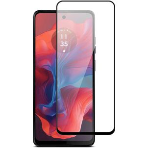 Mobigear Premium Motorola Moto G04 Verre trempé Protection d'écran - Compatible Coque - Noir