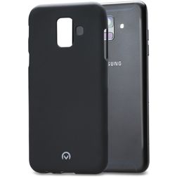 Mobilize Gelly Coque Samsung Galaxy A6 (2018) Coque arrière en TPU Souple - Matt Black