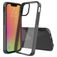 Mobigear Crystal iPhone 13 Mini Plastique rigide Coque arrière - Noir