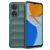Mobigear Bumpy Coque HONOR X7 Coque arrière en TPU Souple - Vert
