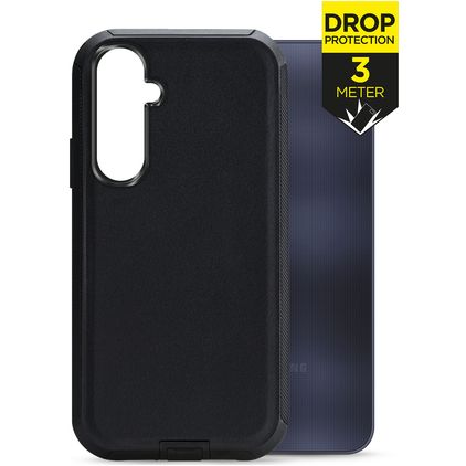 Mobilize Defender Coque Samsung Galaxy A36 Coque arrière Rigide Anti-Chocs - Noir
